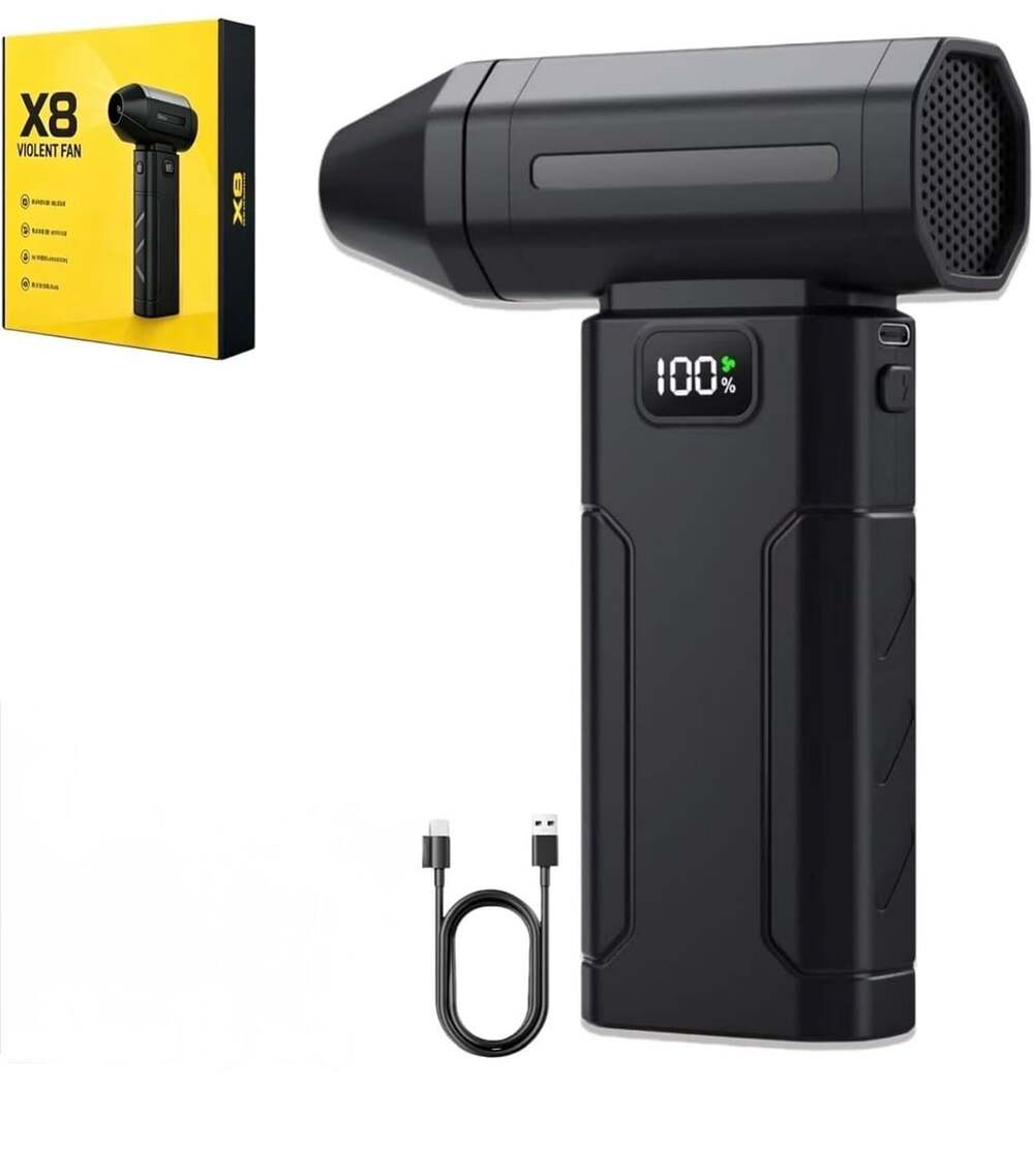 X8 150,000 RPM Portable Turbo Jet Fan / Electric Air Duster